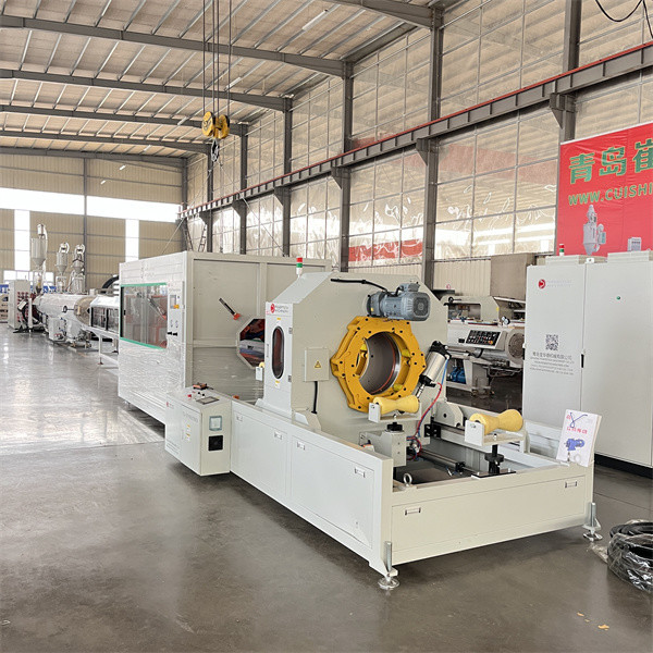 110-315mm 3 Layer Water Supply PE HDPE LDPE Pipe Making Machine / Production Line