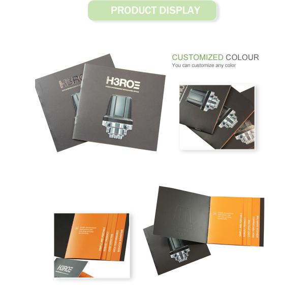 Glossy Matt PP Custom Packaging Solutions Brochure Catalogue Printing