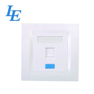 Buy cheap ODM Plastic White Rj45 86*86mm Network Faceplate Socket product