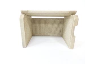 Buy cheap Furnace 475kgs/M3 Vermiculite Refractory Panel Fireproof Brick Effect product