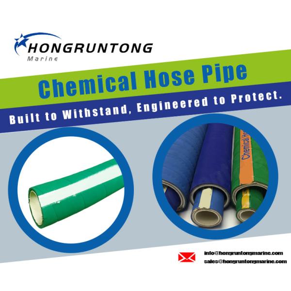 Acid Resistant Transfer Hose Leak Proof Delivery Corrosion Proof Design Reinforced Rubber Durability