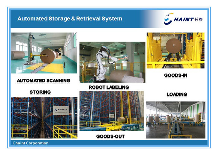 Steel Material Automatic Storage Retrieval System Intelligent Management Labour Saving