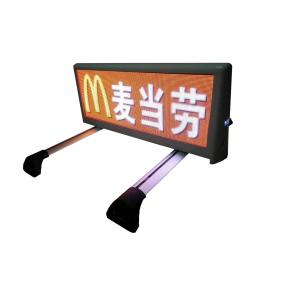 Buy cheap Outdoor Two Side Taxi LED Mobile Billboard IP65 Waterproof P3.33 960mm*320mm Wifi Control product