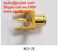 Buy cheap High quality gold plated MCX plug coaxial connector PCB mount type MCX-JE product