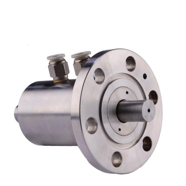 Solid Shaft Ferrofluidic Feedthrough Magnetic Fluid Seal