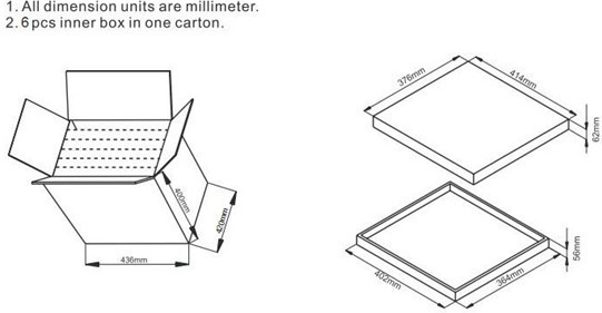 higher softly brighting 1200mm*600mm LED Panel Lights,72W Flat Panel