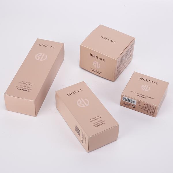 Disposable OEM ODM Offset CMYK Cardboard Cosmetic Boxes Gift Packaging