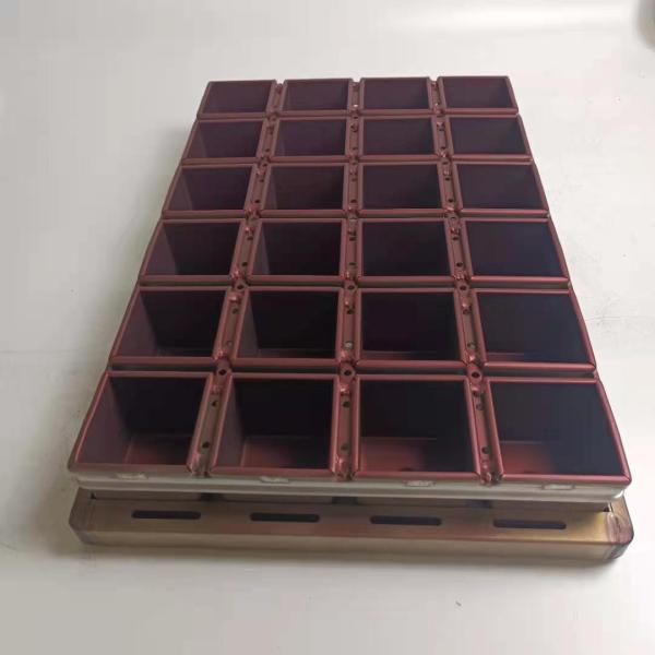 Non Stick 24 Case Aluminum Multi Loaf Bread Pan Mould