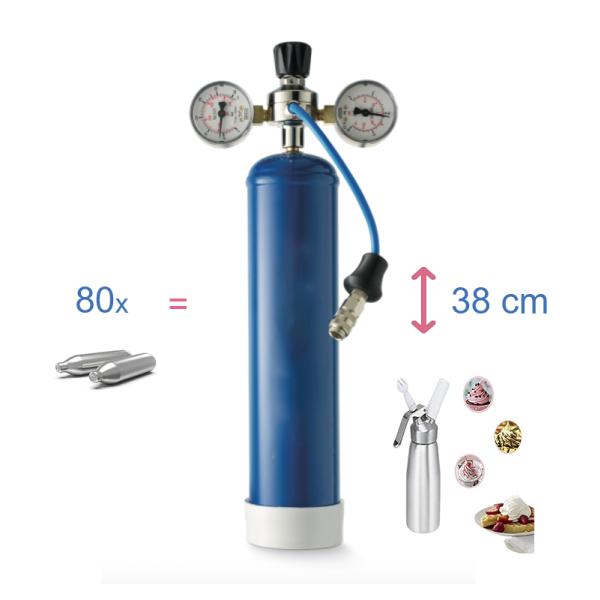 E942 Nitrous Oxide Cylinder Dessert Tools 0.95 Litre Flavor 580g N2o Charger