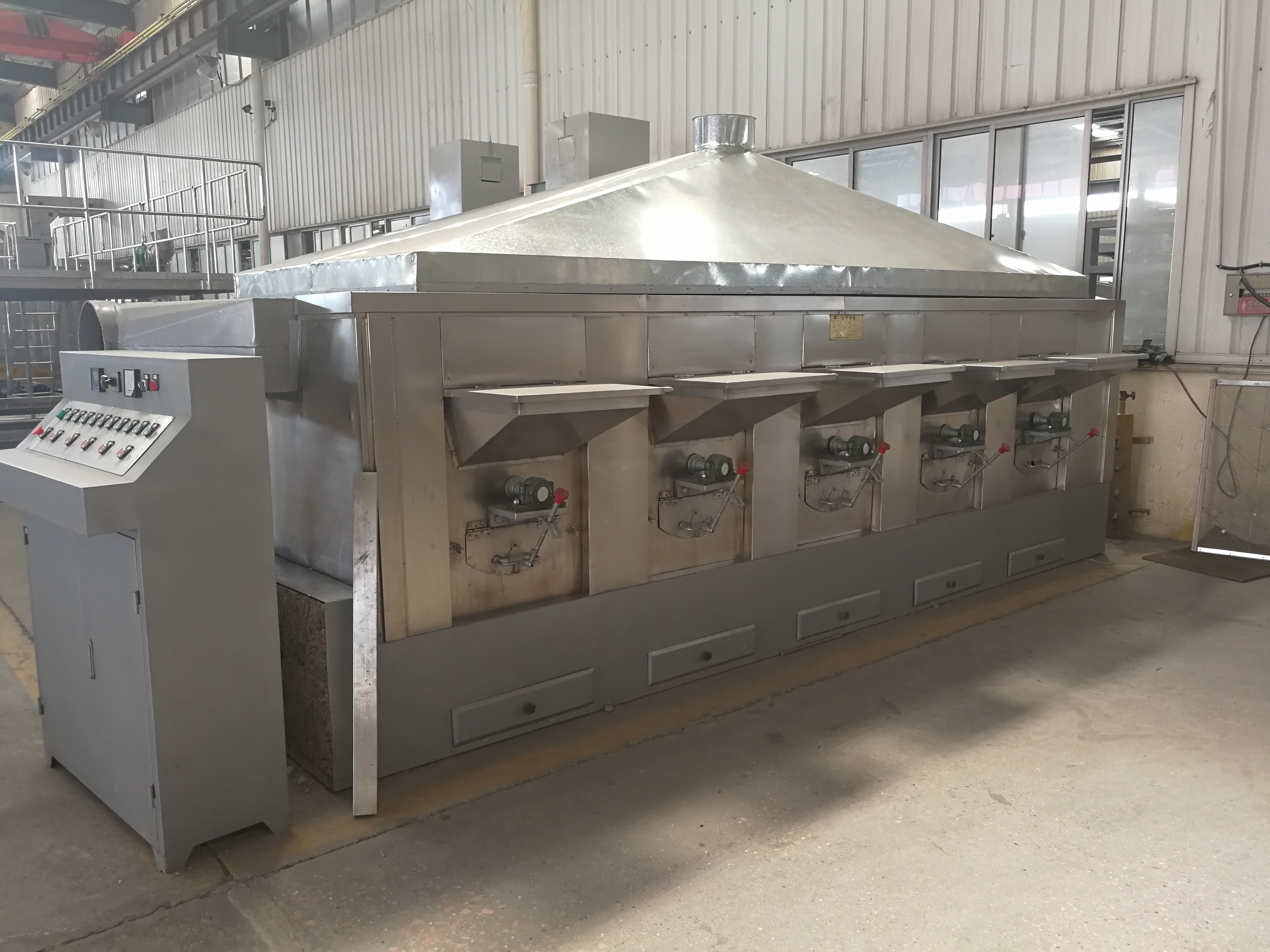 Buy cheap SS304 Industrial Peanut Roasting Equipment For Almond / Chestnuts / Pistachio product