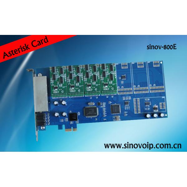 Buy cheap 8 port fxo fxo asterisk analog pci express card product