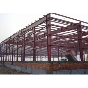 Buy cheap Metal building construction gable frame prefabricated steel structure warehouse product