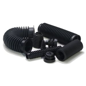 China High Temp EPDM Custom FKM Neoprene Rubber Bellows on sale