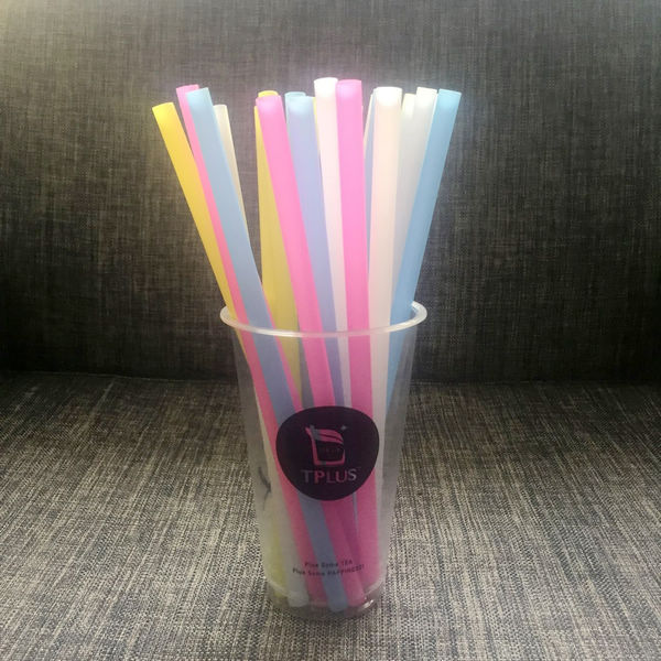 Pla Biodegradable And Compostable Tableware Flexible Pla Straws Ingeo Matertial
