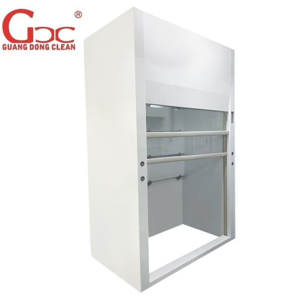 Metal Chemical Fume Hood Air Flow Particle Free static control