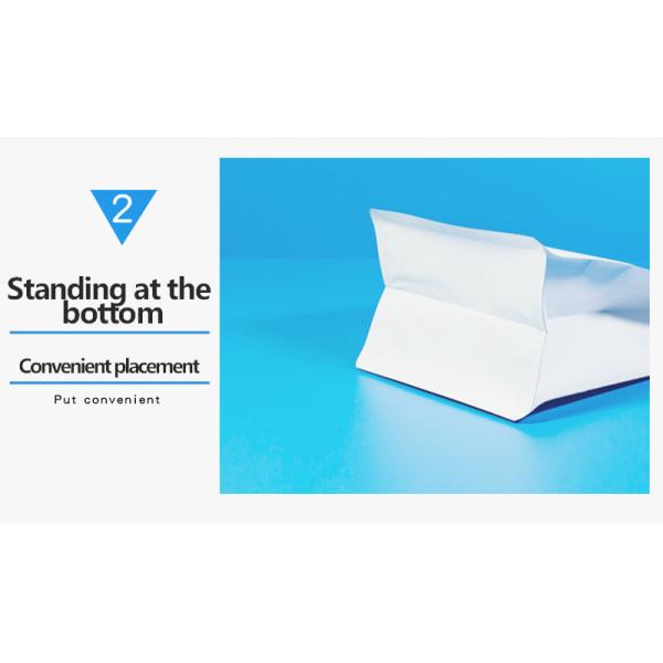 Empty Raw Coffee Bean Bags Packaging Vmpet Composite Square Bottom Bag One Way Air Valve