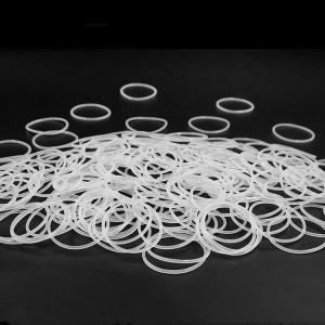 Buy cheap Transparent Silicone Rubber O Ring Heat And Oil Resistant product