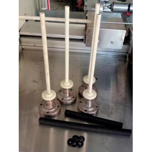 Customized cutting machine for extruded hoses with 250mm length