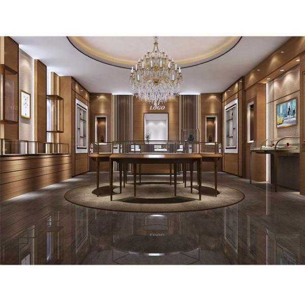 Exquisite Glass Store Display Case , Lockable Display Cabinet For High End Jewelry Store