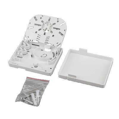 Wall Mounted SC/LC Adapters Fusion Splicing Fiber Optic Termination Box