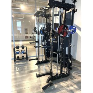 Multi Functional Commercial Gym Pin Load Selection Machines Cable Crossover