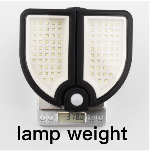 Split Outdoor Waterproof 300Lm Solar Powered LED Wall Light
