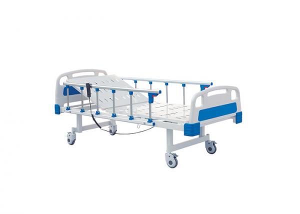 Quality Mobile Electric Hospital Bed With Medical Motor System For Back Rest Lifting for sale