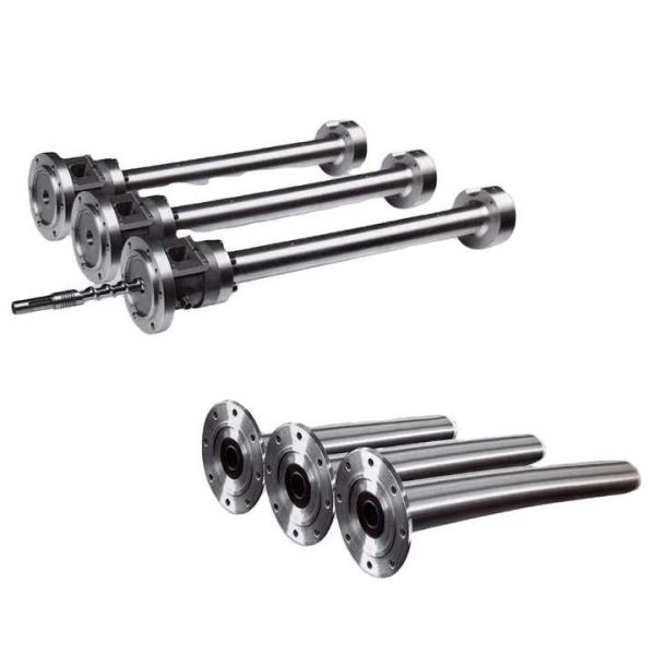 Single Screw And Barrel For Extruder Machine / Extruder Screw Barrel Diameter 35mm