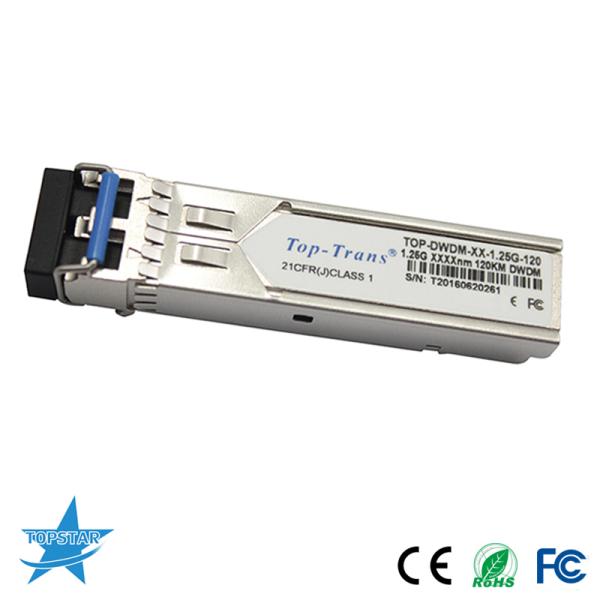 1.25G DWDM SFP Optical Transceiver 1310nm 120km SMF SFP Module