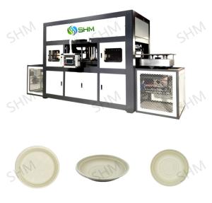 Buy cheap Pulp Molding Tableware Machine Paper Pulp Thermoforming Machine product