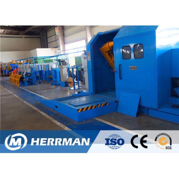 High Potency Cable Twisting Machine Single Twister Shaft Lever Take Up Type NSK Bearing