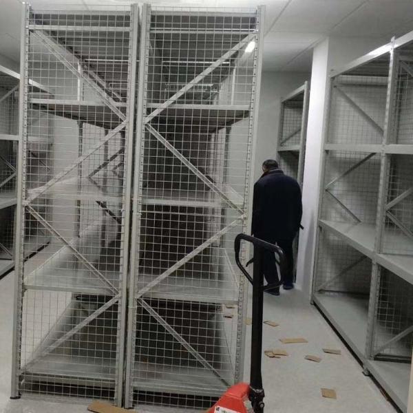 Customizable Powder Coated Boltless Steel Shelving Racks Metal Material