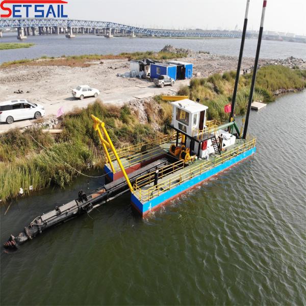 6 Inch Cutter Suction River Digging Sand Dredger with Monitoring