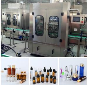 Buy cheap Eco - Friendly Bottling Line Equipment / Lotion Bottle Filling Machine product