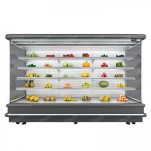 China R404a Curtain Multideck Refrigerated Display Cabinets Digital Temperature Controller on sale