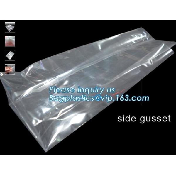 Market stalls moisture proof square bottom sweets cello bagStand Up Clear Cello Opp Candy/Toy Bopp Square Bottom Bag