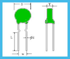 Degaussing MZ71 18OHM Ceramic PTC Thermistor 7.5MM Positive Coefficient Thermistor
