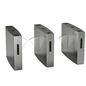 Esd Fingerprint Rfid Sliding Tripod Pedestrian Turnstile Gate Mechanical
