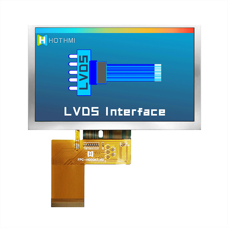 5 Inch High-Brightness TFT LCD | 800x480 IPS Display with ST7262