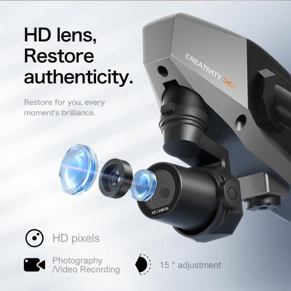 HUGTEC XD1 4k Camera Folding Mini Drone Pro Dual Headless Mode 45 mins Charging Time for Incredible Performance