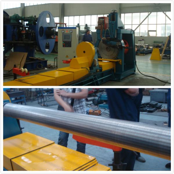 SUS316 Slotted Screen Cylindrical Wedge Wire Screen Welding Machine For High Filtering