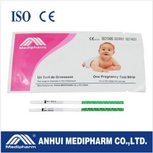 China CE ISO certified HCG Pregnancy Test Strip on sale