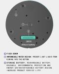 Multifunction Automatic Rotating Stand Bluetooth Speaker Musical Electric