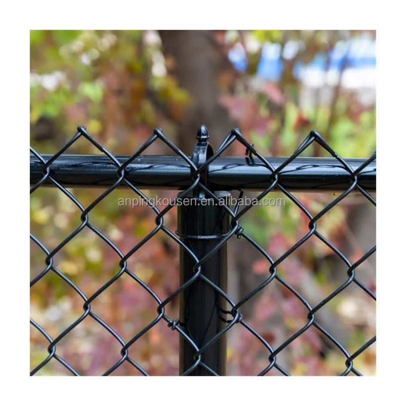 25*25mm 50*50mm 60*60mm 80*80mm PVC Coated Chain Link Fence Mesh for Garden Protection