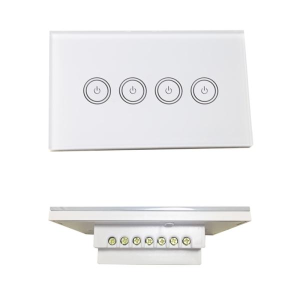 240V Wireless Remote Light Switch ABS Flame Retarding Polymer Material