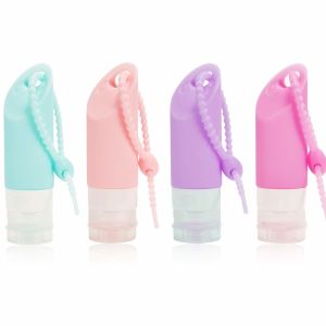 Buy cheap Reusable Silicone Travel Bottle Set Squeezable 58ml With Hanging Hole product