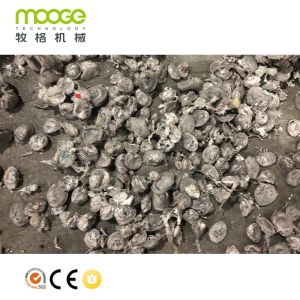 LDPE Pelletizing Plastic Bottle Crusher Machine , 300kg/H Centrifugal Dewatering