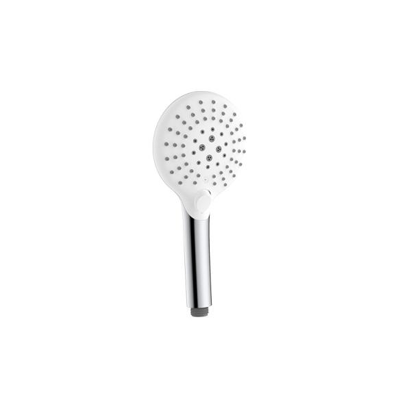 Rainfall Bathroom Practical Bath Handheld Shower Nozzle Smooth Surface Treatment Button Switching Function