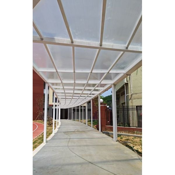 Flexible Polycarbonate roof systems offering superior strength and transparency perfect for architectural roofing designs