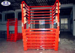 Buy cheap Truck Tyre Storage Rack Pallet Heavy Duty Metal Steel Fixed / Removable product